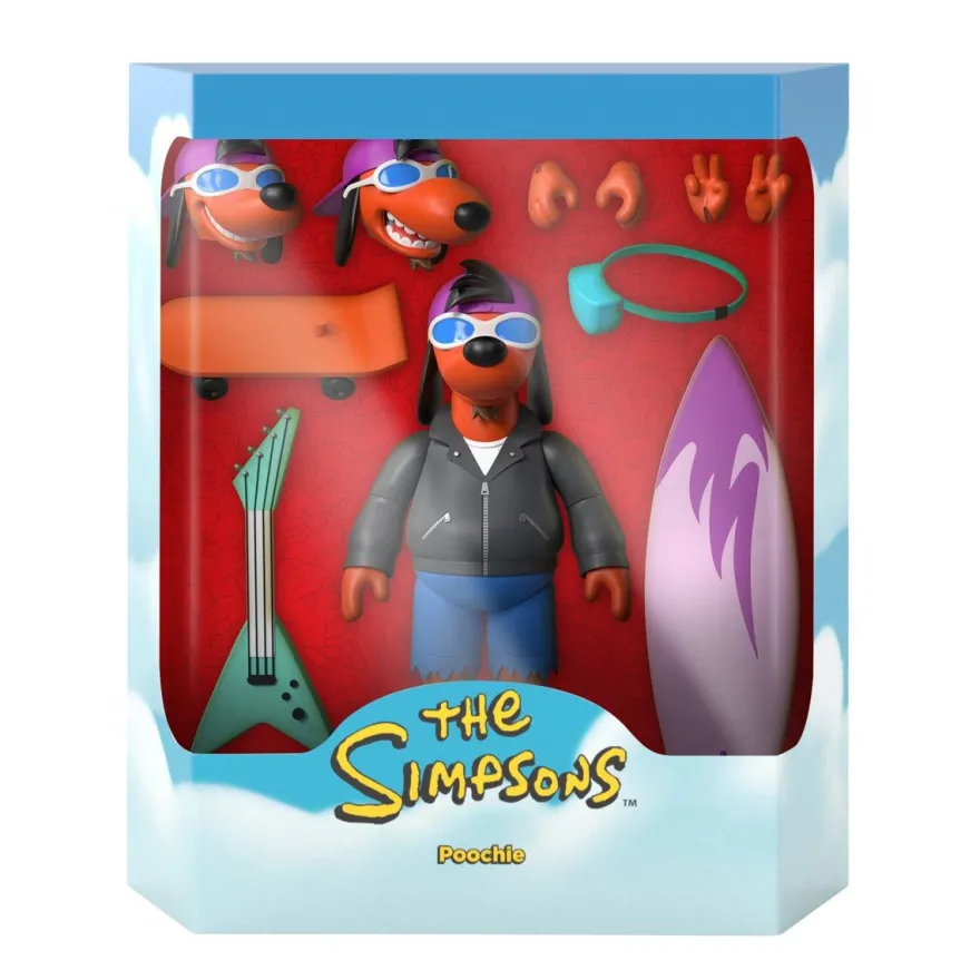 The Simpsons Ultimates Actionfigur Poochie