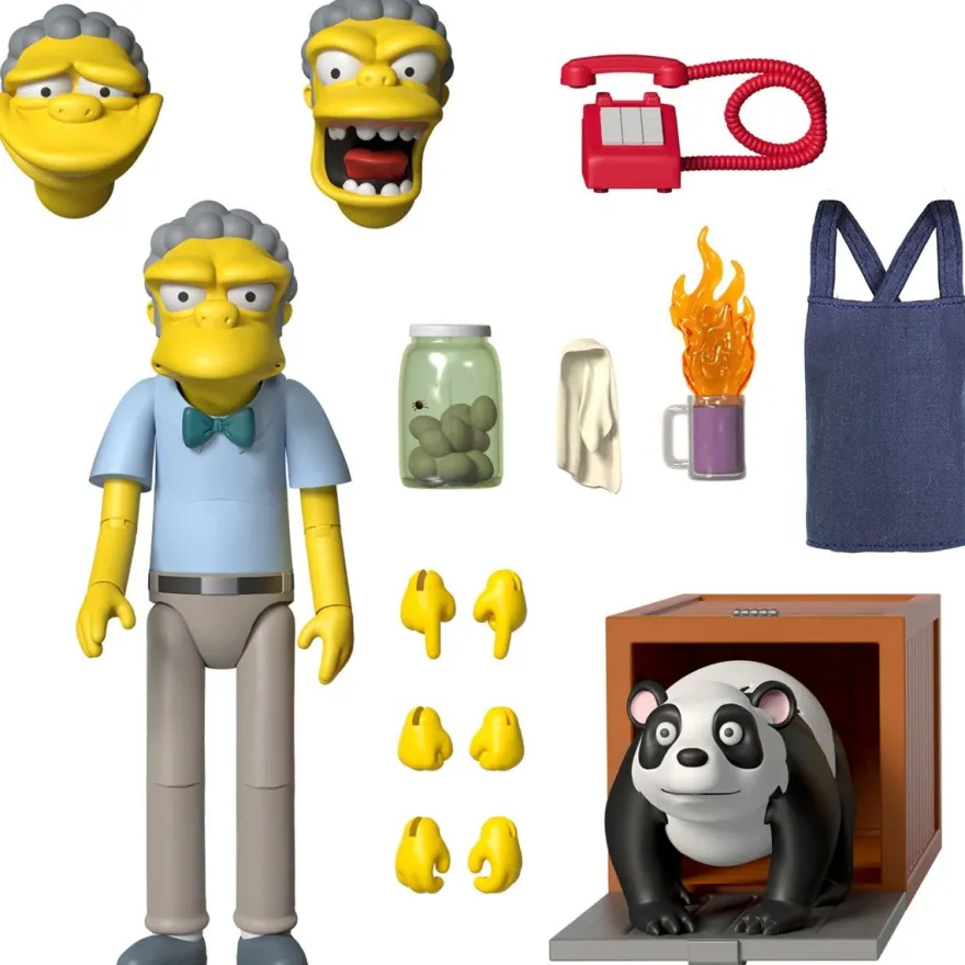 The Simpsons Ultimates Actionfigur Moe