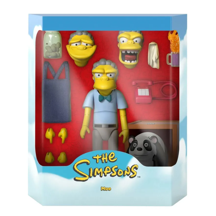 The Simpsons Ultimates Actionfigur Moe