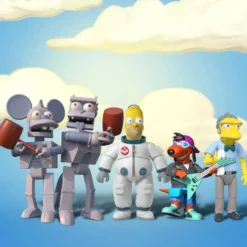 The Simpsons Ultimates Actionfiguren-Set Wave 1 (5)