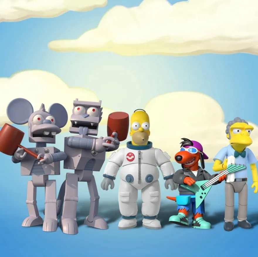 The Simpsons Ultimates Actionfiguren-Set Wave 1 (5)