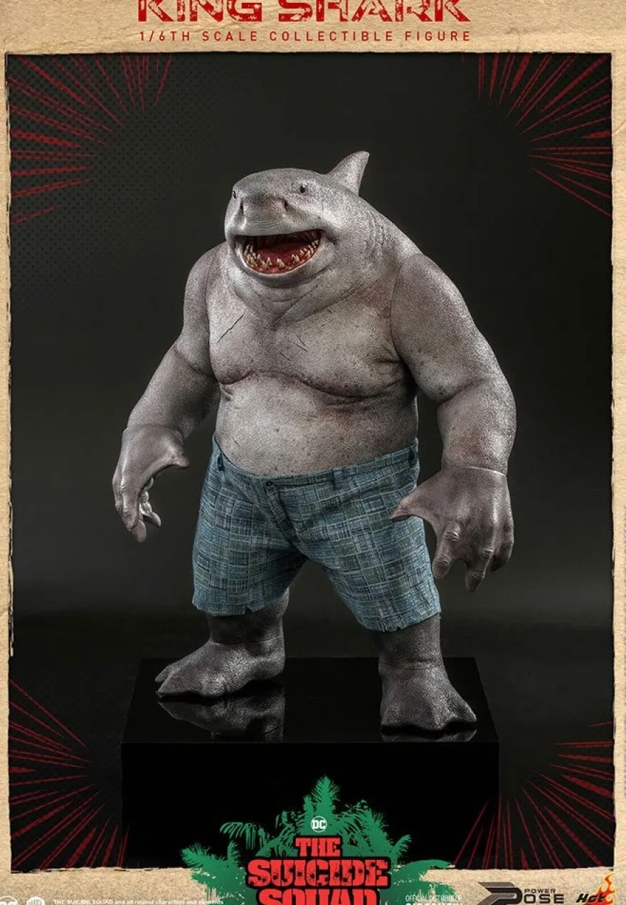 The Suicide Squad Power Pose Series Actionfigur 1/6 King Shark