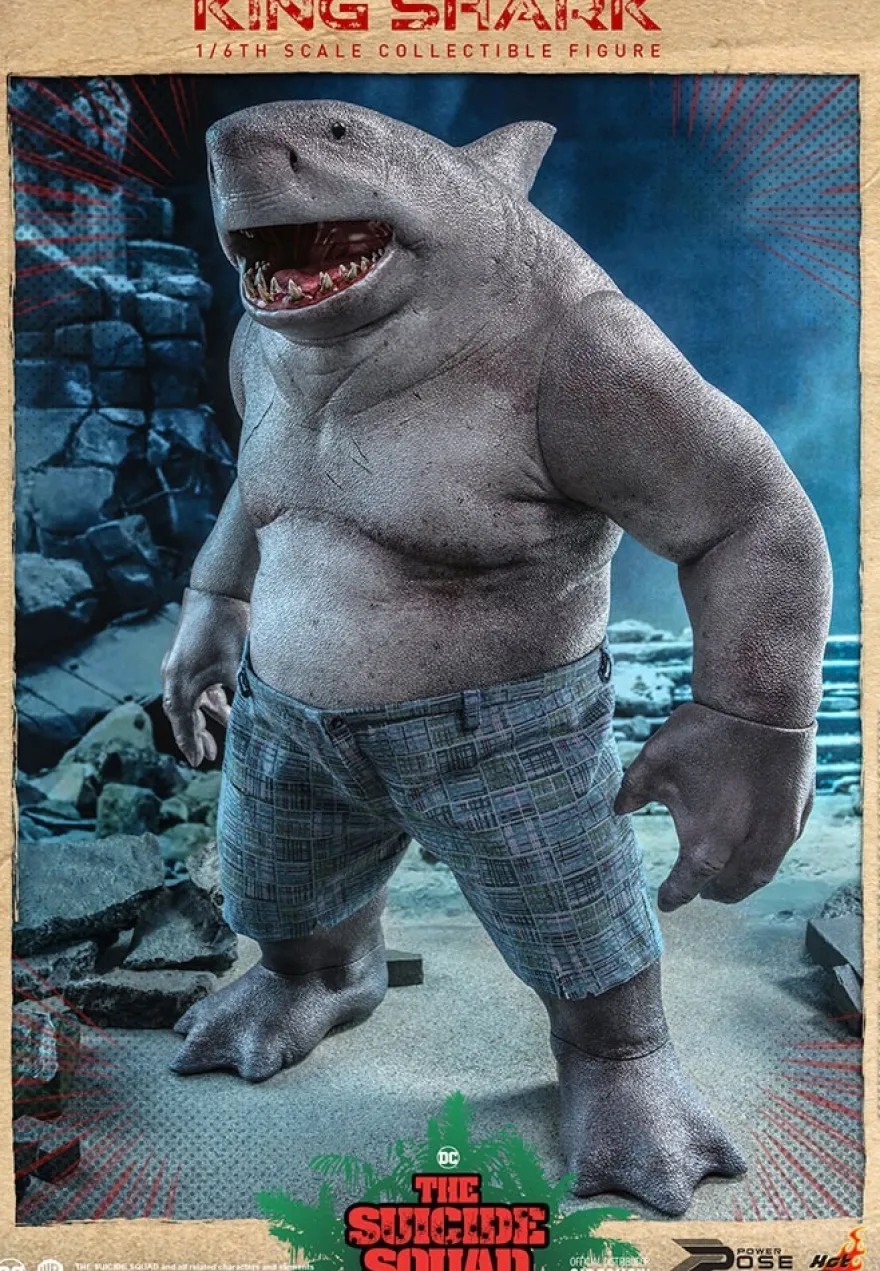 The Suicide Squad Power Pose Series Actionfigur 1/6 King Shark