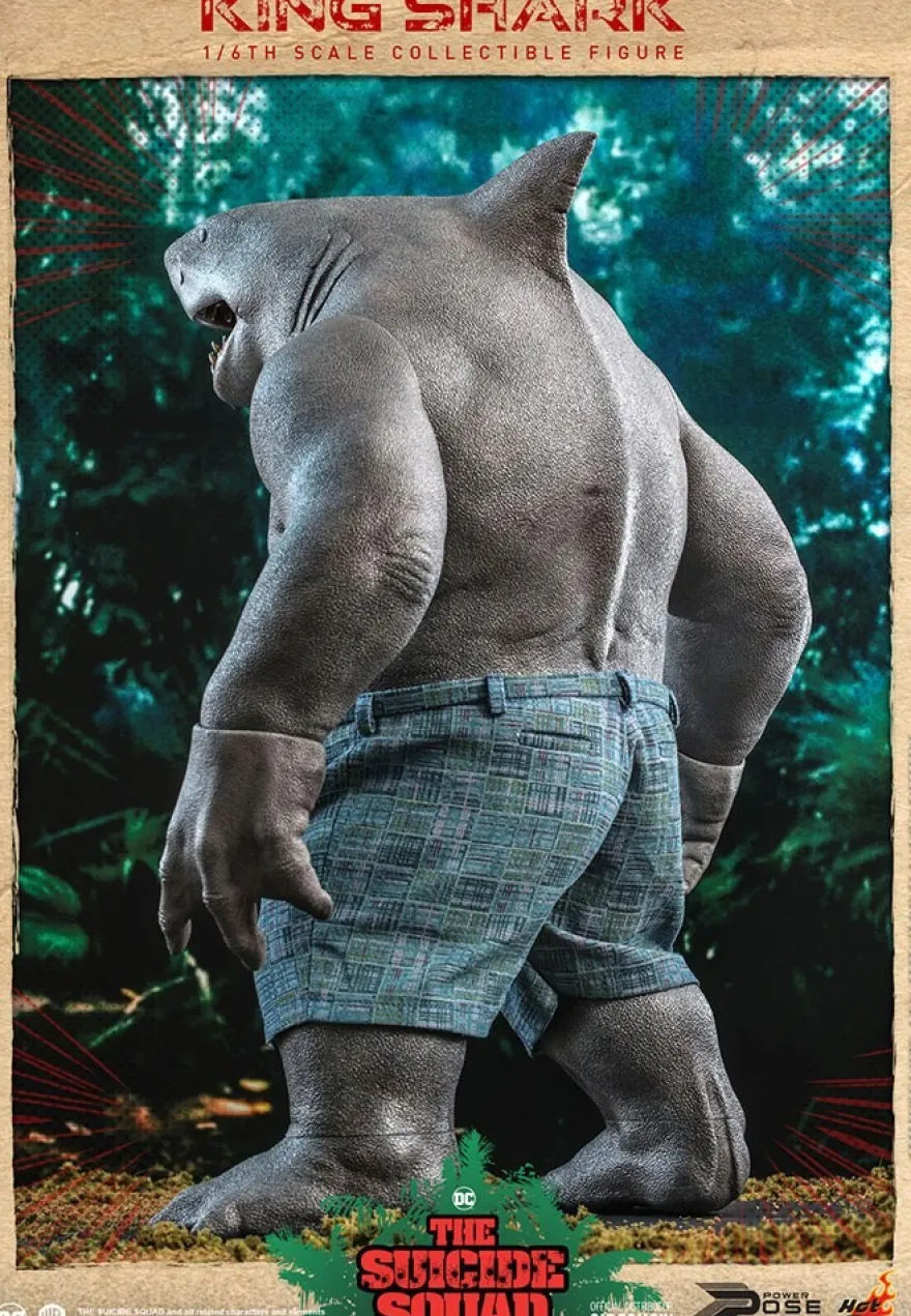 The Suicide Squad Power Pose Series Actionfigur 1/6 King Shark