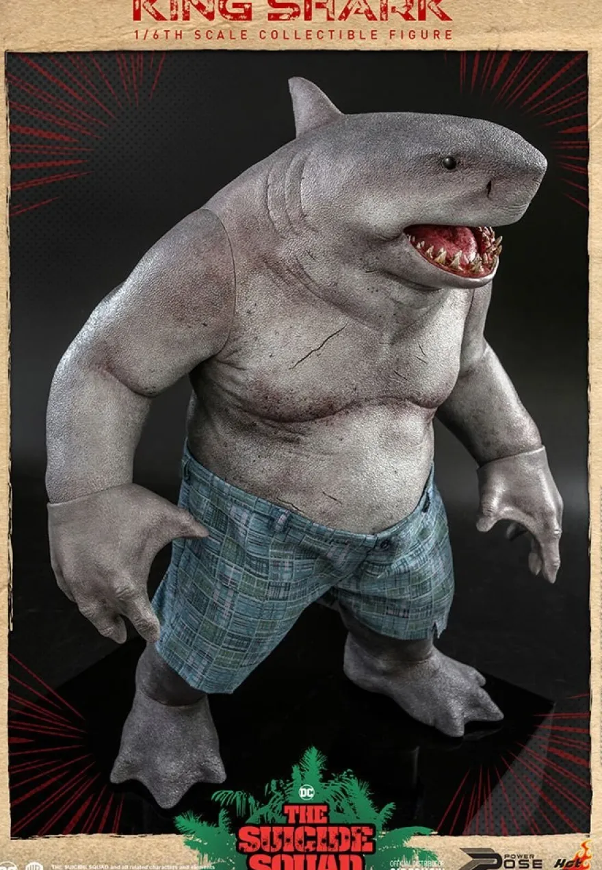 The Suicide Squad Power Pose Series Actionfigur 1/6 King Shark