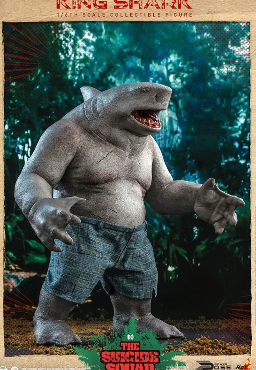 The Suicide Squad Power Pose Series Actionfigur 1/6 King Shark