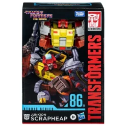 The Transformers: The Movie Generations Studio Series Voyager Class Actionfigur 86-24 Junkion Scraph