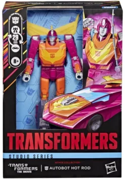 The Transformers: The Movie Studio Series Voyager Class Actionfigur MTMTE Collection: Autobot Hot Ro