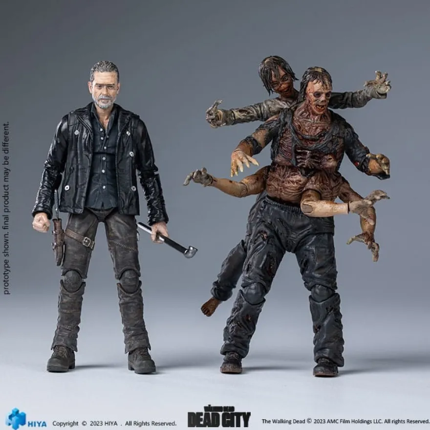 The Walking Dead Exquisite Mini Actionfigur 1:18 Dead City Walker King 11 cm