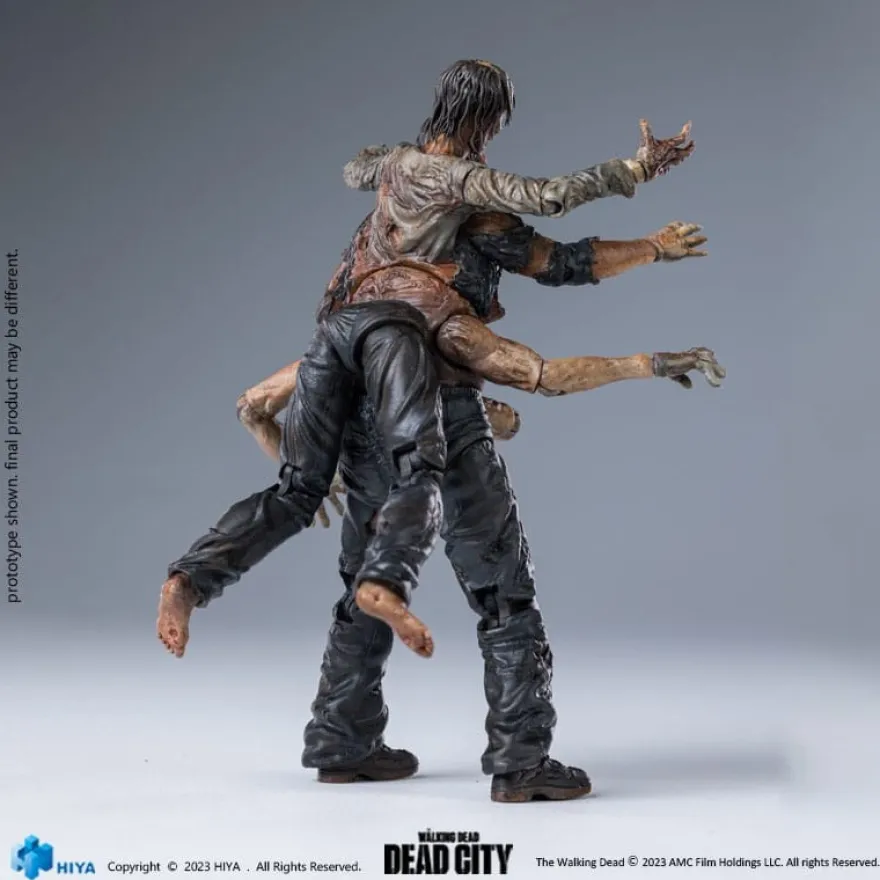 The Walking Dead Exquisite Mini Actionfigur 1:18 Dead City Walker King 11 cm