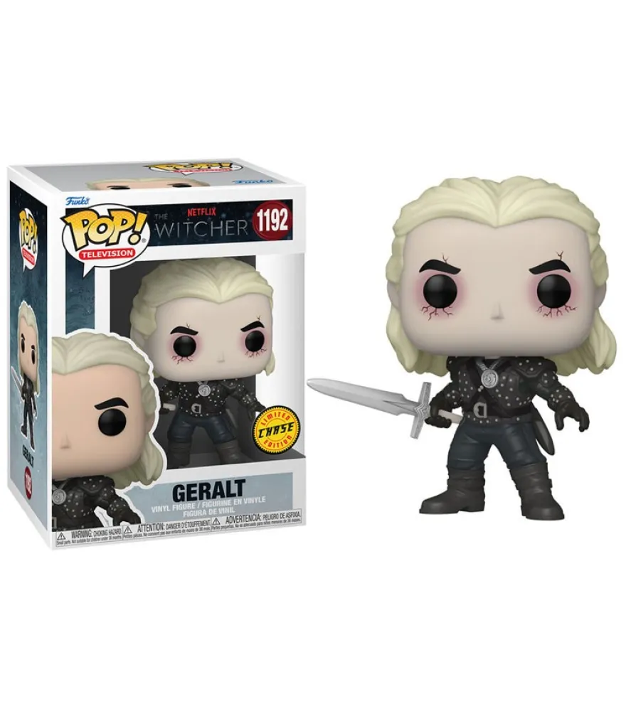 The Witcher Funko Pop! Vinylfigur Geralt - Chase