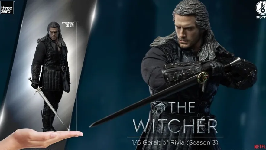 The Witcher Season 3 Actionfigur 1:6 Geralt of Rivia 31 cm