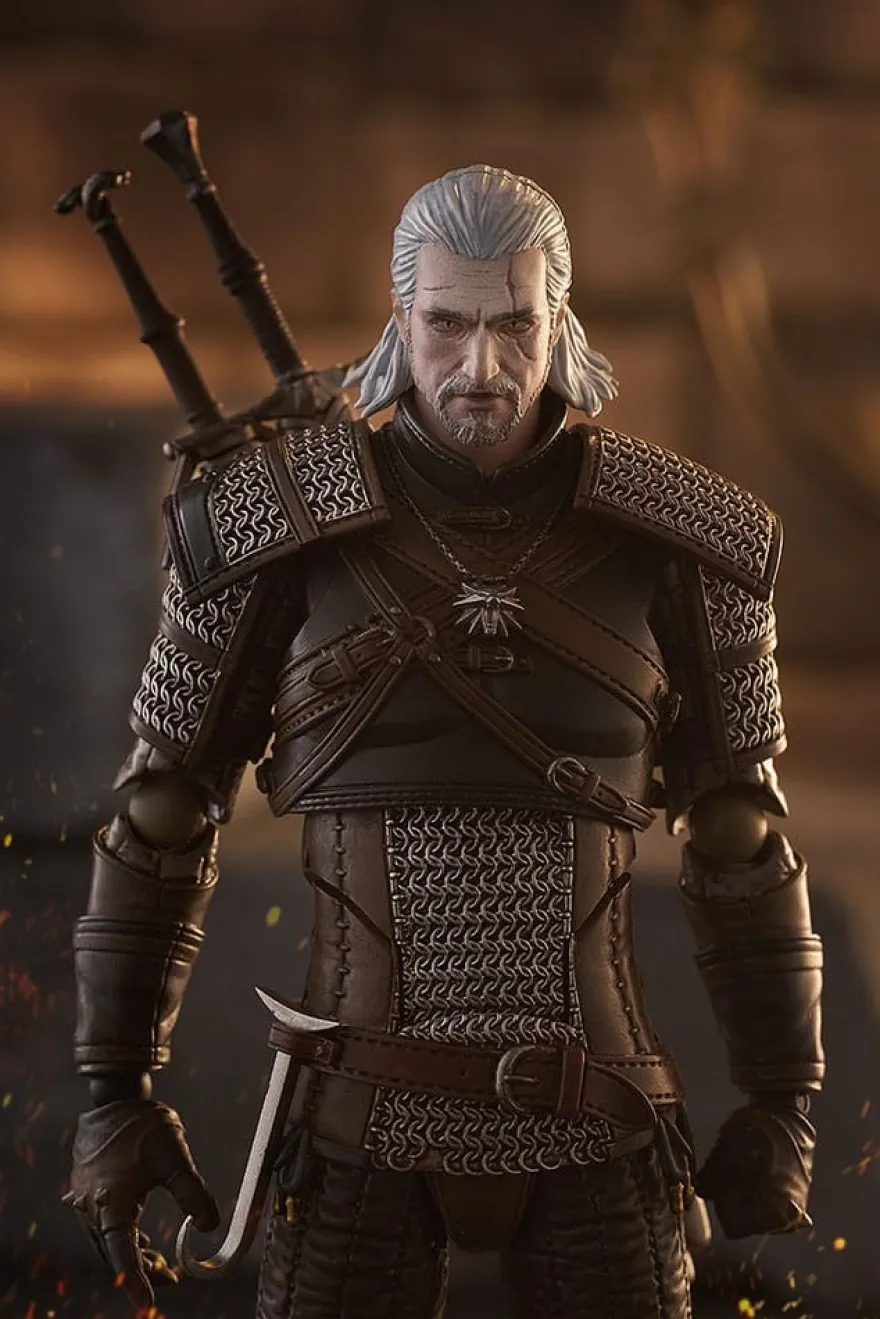 The Witcher 3: Wild Hunt Figma Actionfigur Geralt 16 cm