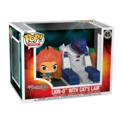 Thundercats POP! Town Vinyl Figur Lion-O with Cat's Lair 9 cm