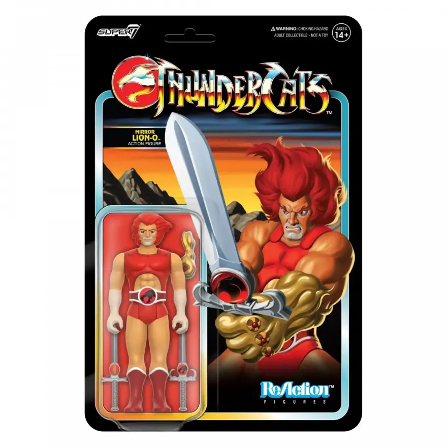 ThunderCats ReAction Actionfigur Wave 06 - Mirror Lion-O