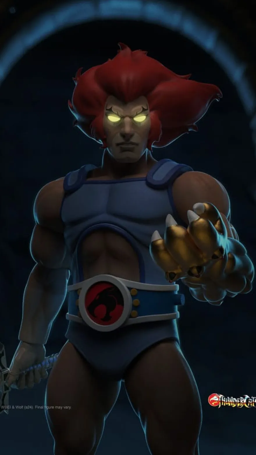 Thundercats Ultimates Actionfigur Lion-O (LED Eyes) 18 cm
