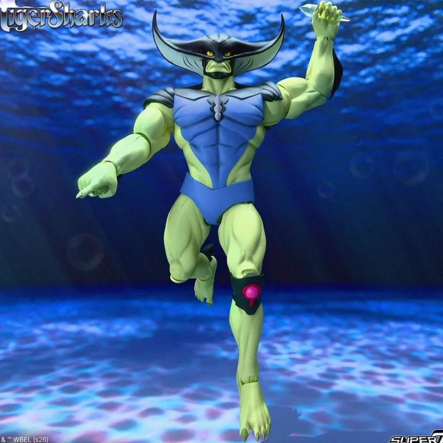 TigerSharks Ultimates Wave 01 Actionfigur T-Ray 18 cm