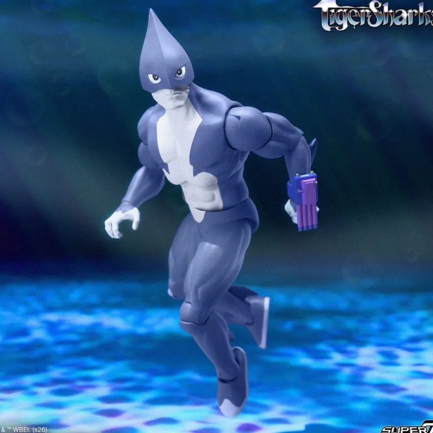 TigerSharks Ultimates Wave 01 Actionfigur Mako (Hybrid) 18 cm