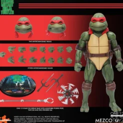 TMNT Actionfiguren Box-Set 1/12 Teenage Mutant Ninja Turtles (1990 Movie) 15 cm