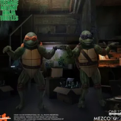 TMNT Actionfiguren Box-Set 1/12 Teenage Mutant Ninja Turtles (1990 Movie) 15 cm