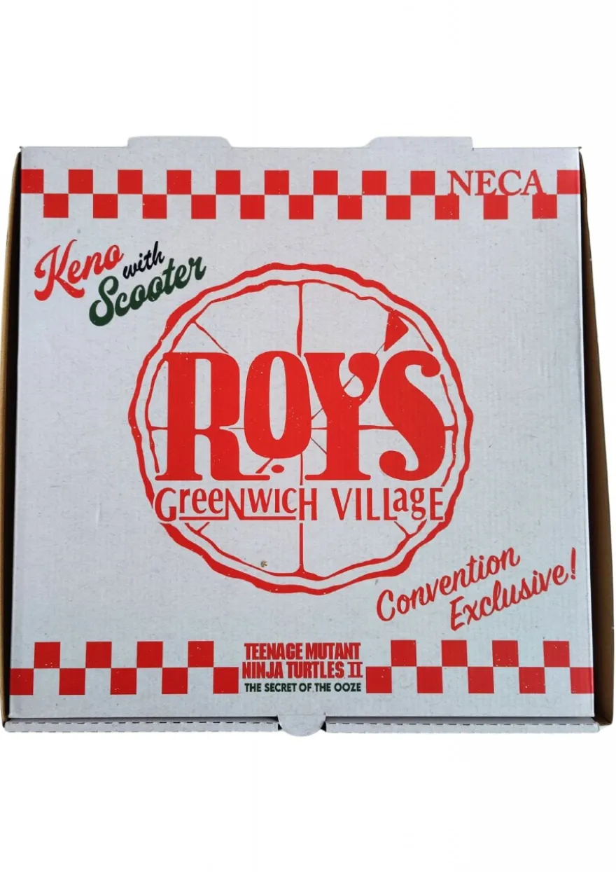 TMNT II The Secret of the Ooze Roys Pizza Box - SDCC 2023 Exclusive