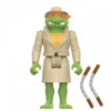 TMNT ReAction Actionfigur Wave 10 - Undercover Michelangelo (Weird Pizza To Go)