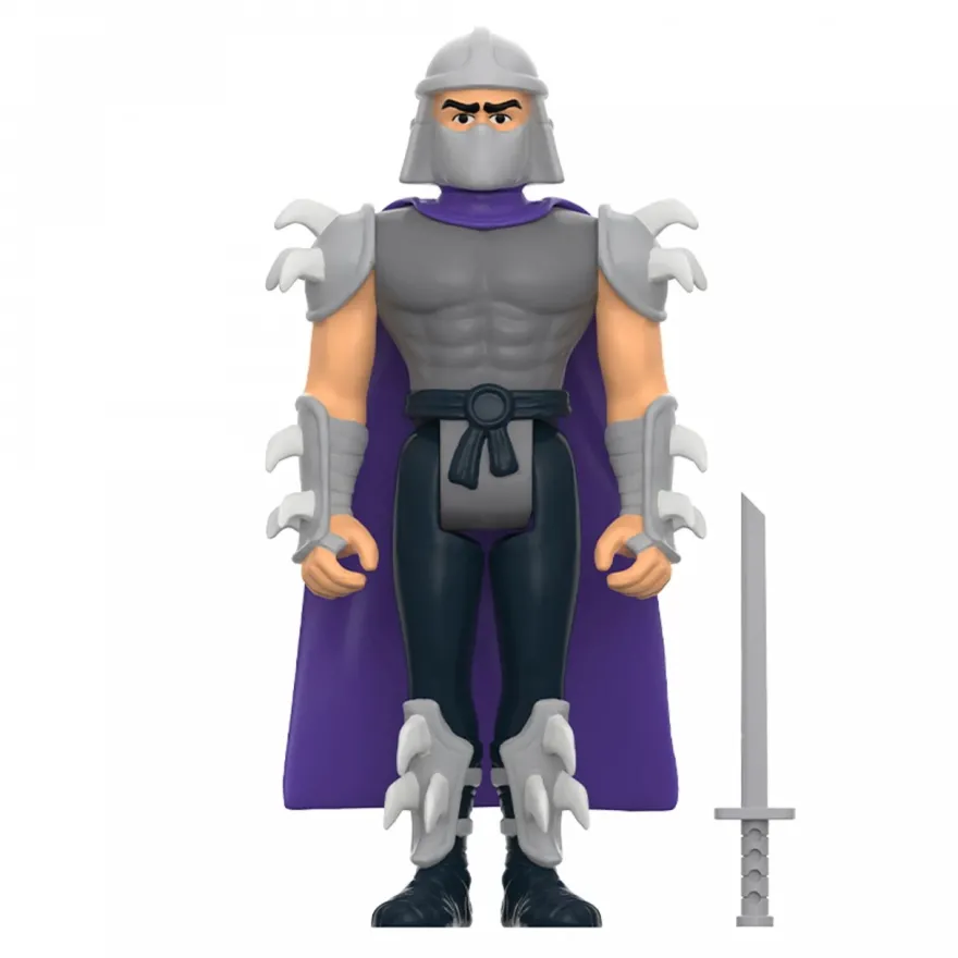 TMNT ReAction Actionfigur Wave 10 - Shredder (Weird Pizza To Go)