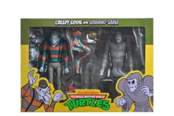 TMNT Saturday Morning Adventures Actionfiguren 2-Pack Creepy Eddie & Shibano-Sama 17 cm