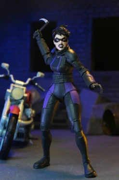 TMNT (The Last Ronin The Lost Years) Actionfigur Casey Marie with Last Ronin Motorcycle 18 cm