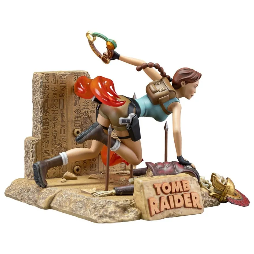 Tomb Raider 1996 PVC Statue Lara Croft Classic Era 17 cm