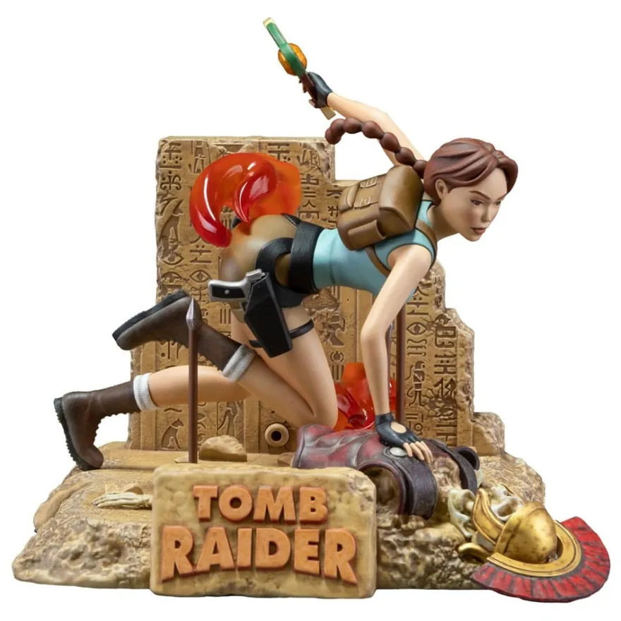Tomb Raider 1996 PVC Statue Lara Croft Classic Era 17 cm