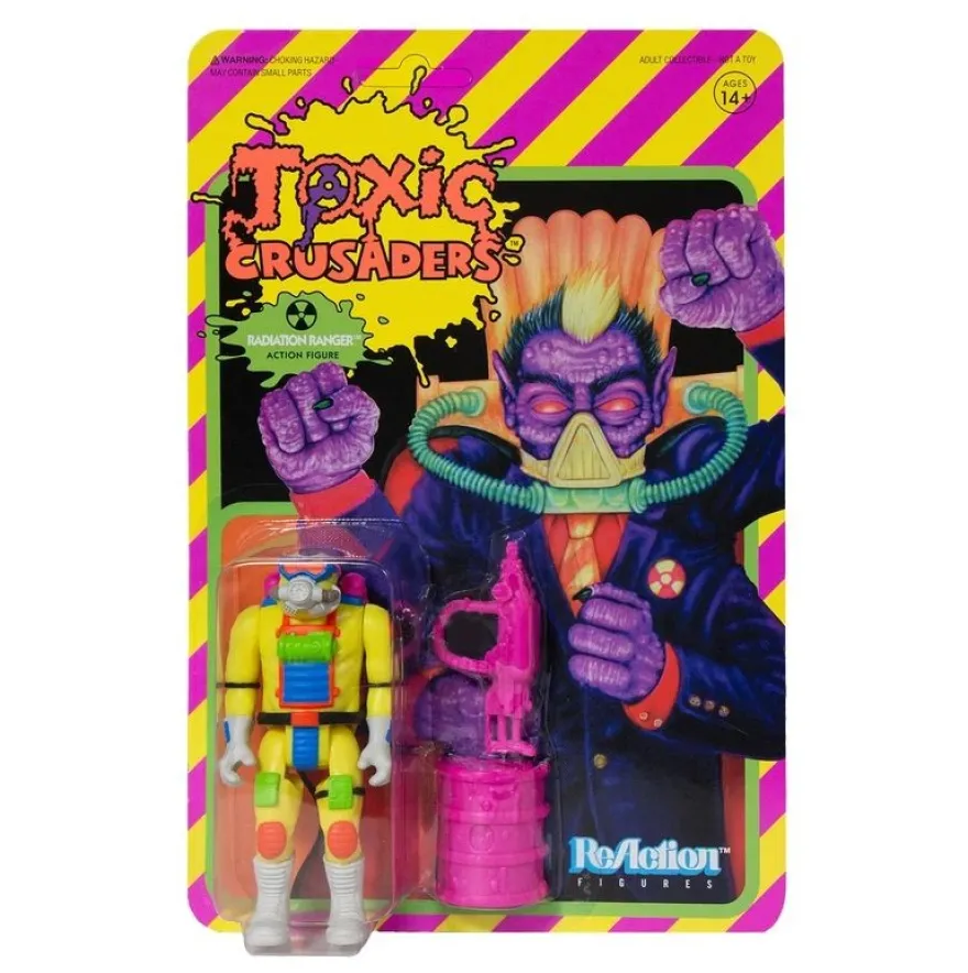 Toxic Crusaders ReAction Actionfigur Radiation Ranger