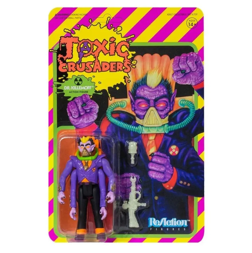 Toxic Crusaders ReAction Actionfigur Dr. Killemoff