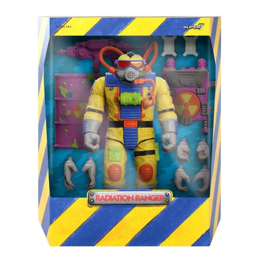 Toxic Crusaders Ultimates Actionfigur Radiation Ranger