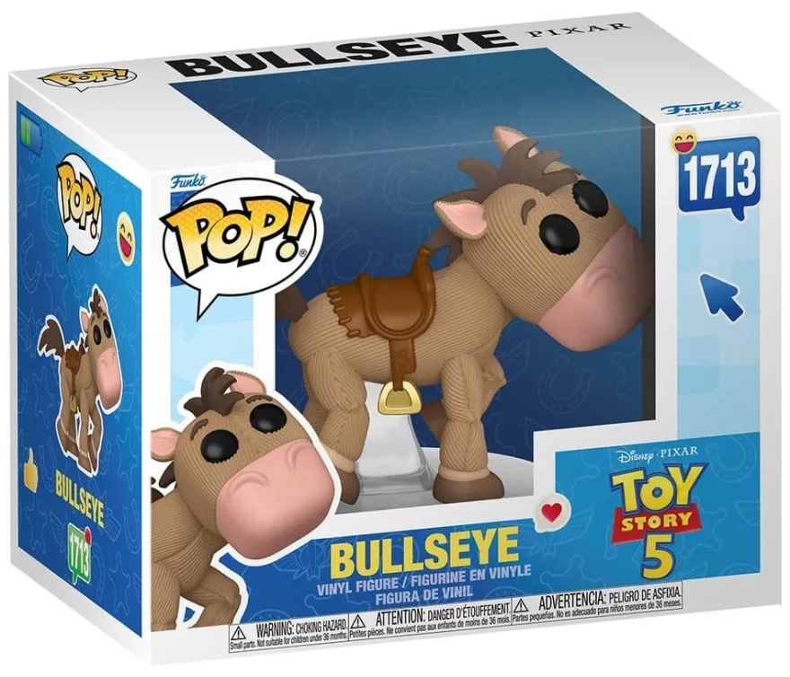 Toy Story 5 POP! Premium Vinyl Figur Bullseye 9 cm