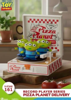 Toy Story Record Player Series PVC Figur Pizza Planet Delivery 12 cm