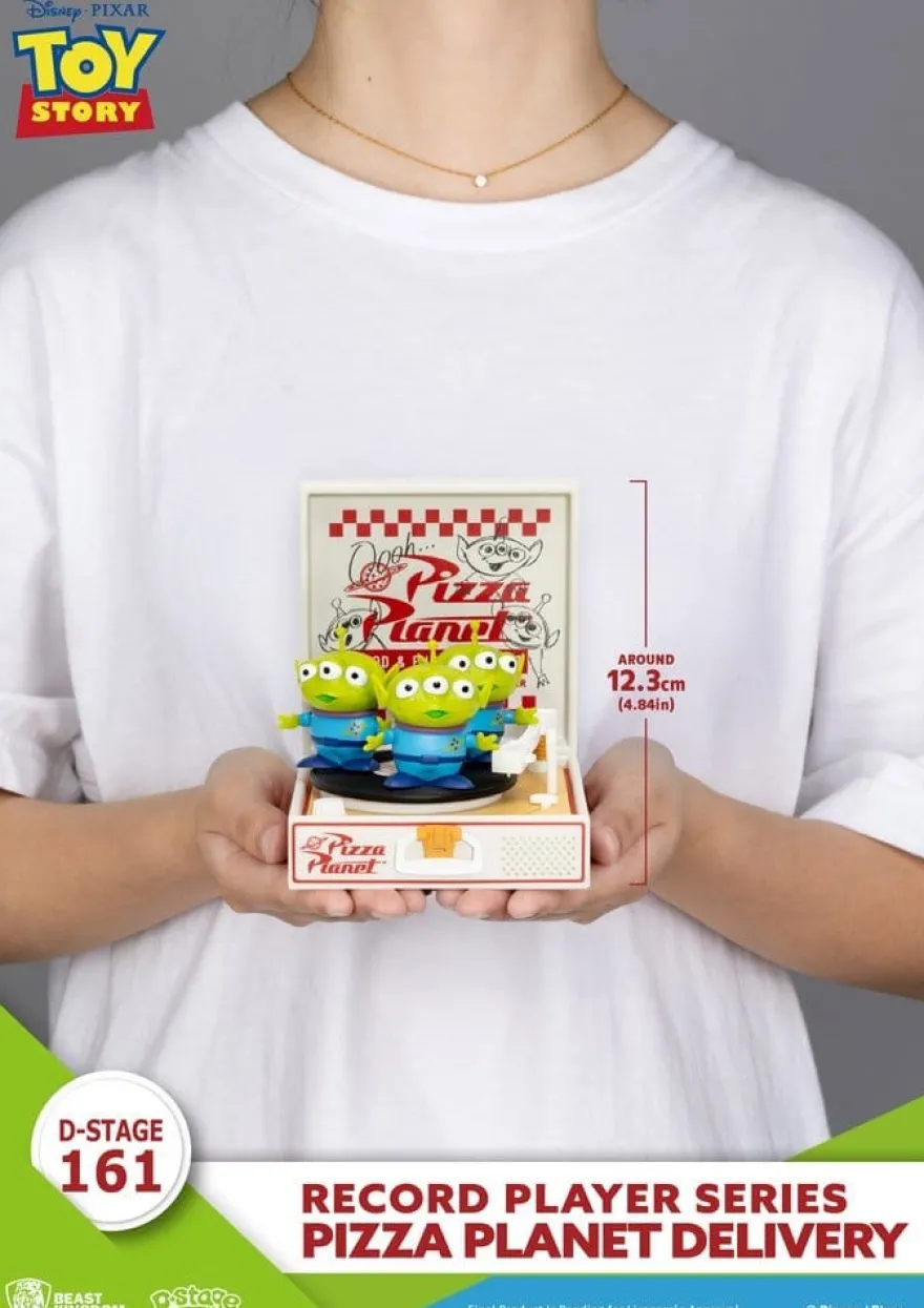 Toy Story Record Player Series PVC Figur Pizza Planet Delivery 12 cm