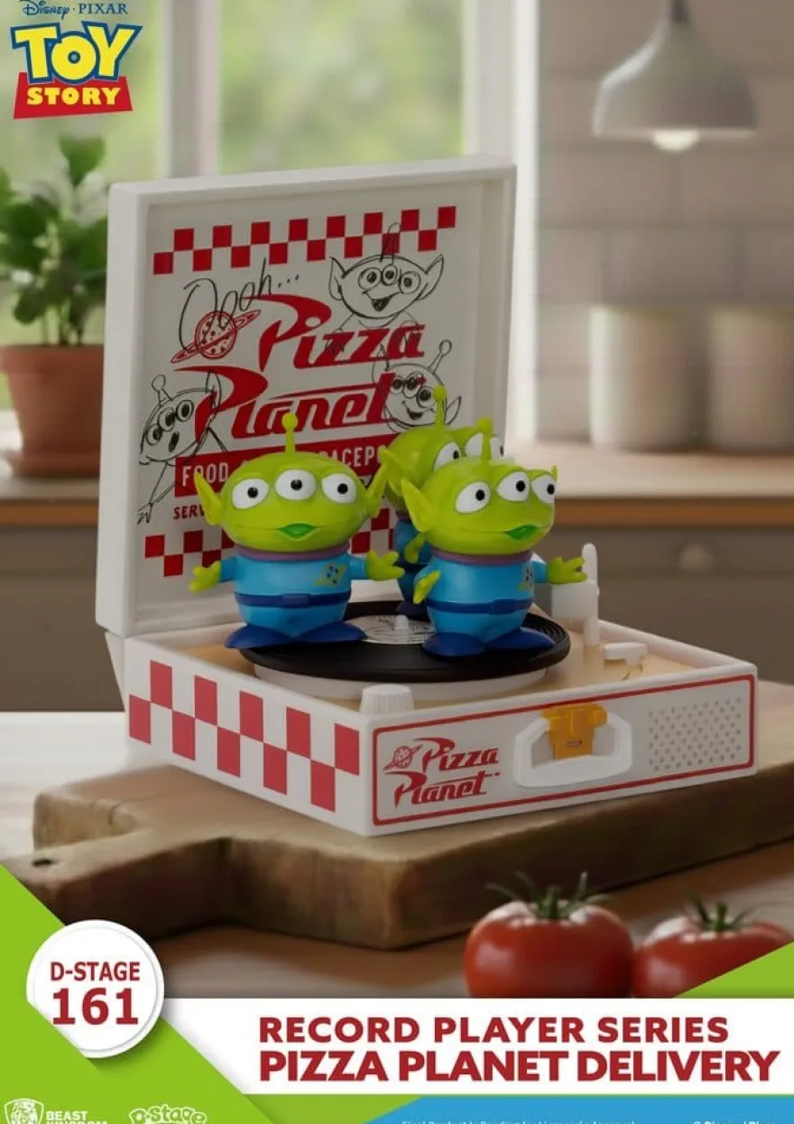 Toy Story Record Player Series PVC Figur Pizza Planet Delivery 12 cm
