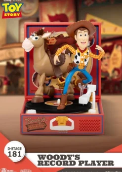Toy Story Record Player Series PVC Figur Woody's Record Player 13 cm