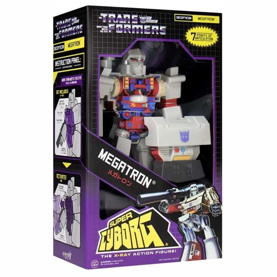 Transformers Actionfigur Super Cyborg Megatron (G1 Full Color)