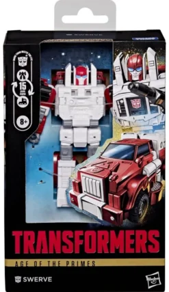 Transformers Age of the Primes Deluxe Class Actionfigur Swerve 11 cm