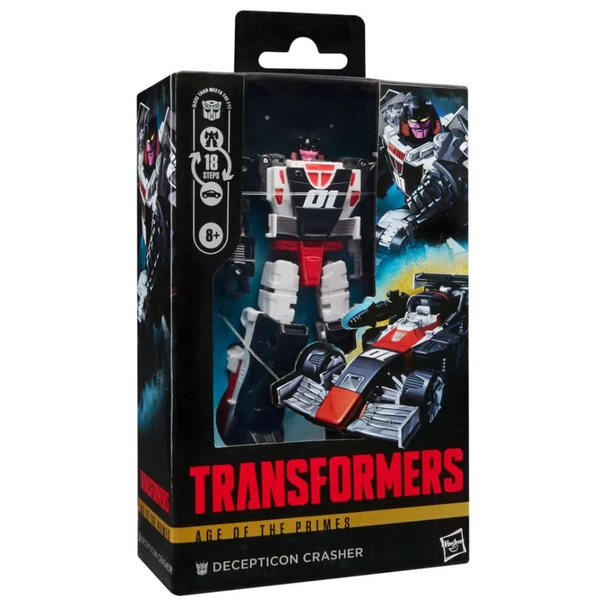 Transformers Age of the Primes Deluxe Class Actionfigur Decepticon Crasher 14 cm