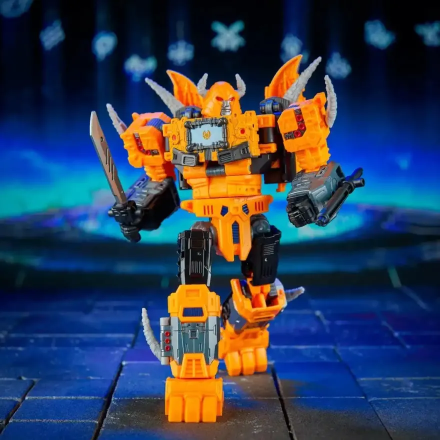 Transformers Age of the Primes Leader Class Herald of Unicron Actionfigur