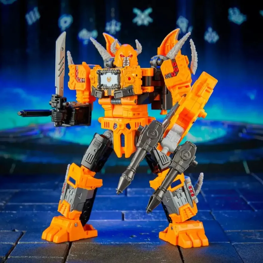 Transformers Age of the Primes Leader Class Herald of Unicron Actionfigur