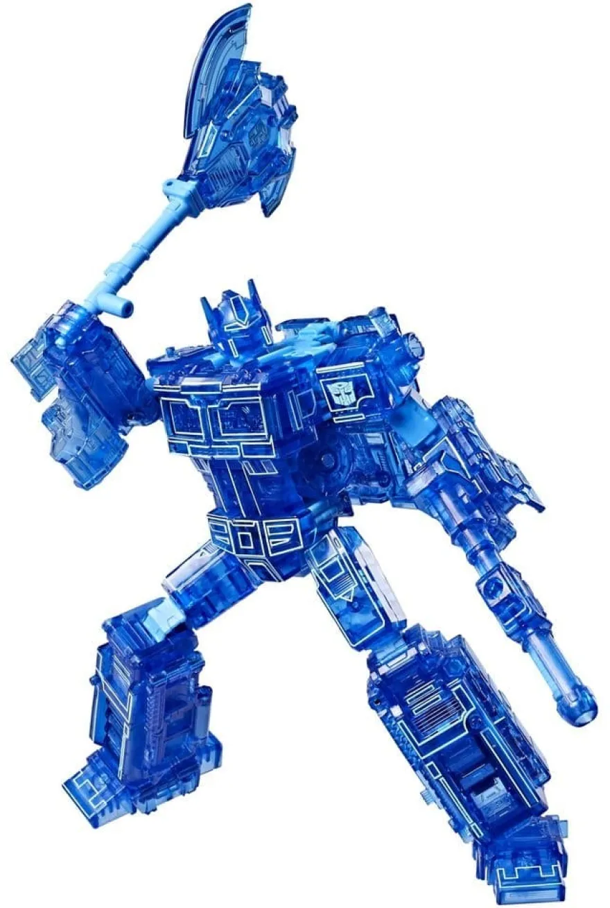 Transformers Age of the Primes Voyager Class Actionfigur Energon Optimus Prime 17 cm
