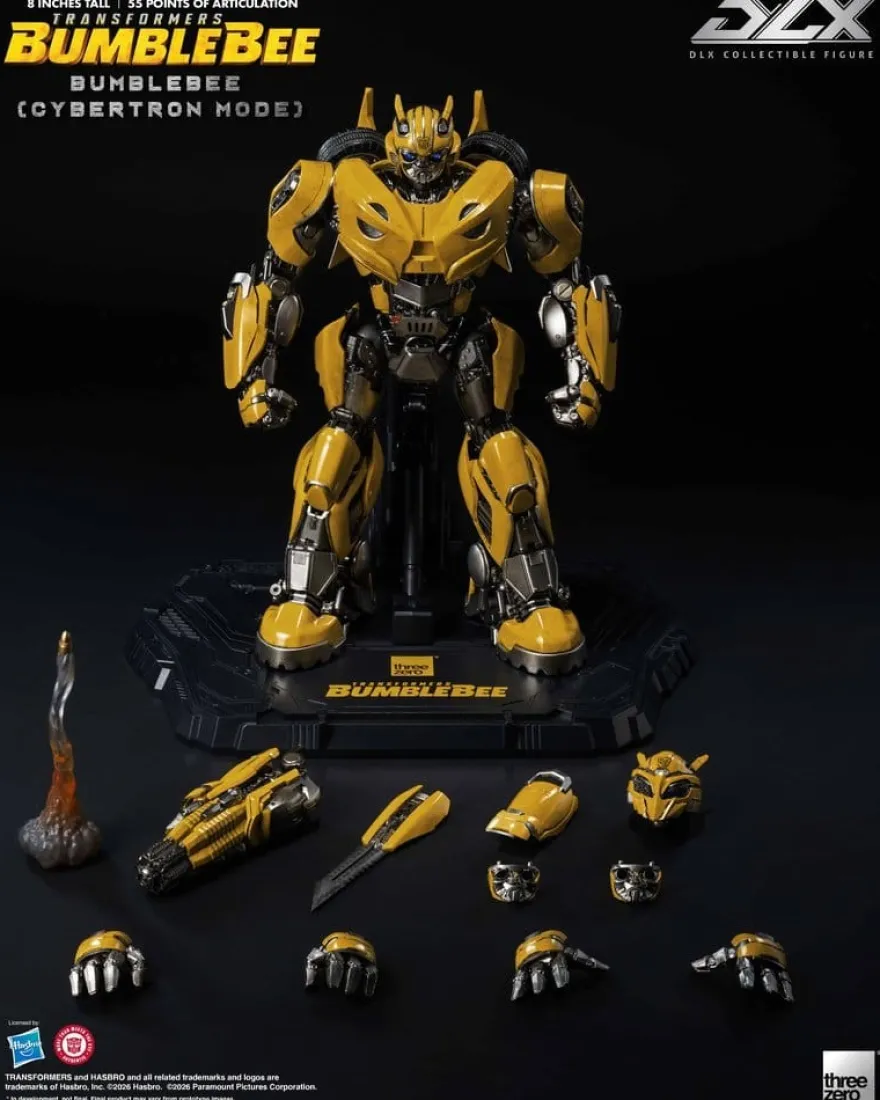 Transformers: Bumblebee DLX Actionfigur Bumblebee (Cybertron Mode) 20 cm