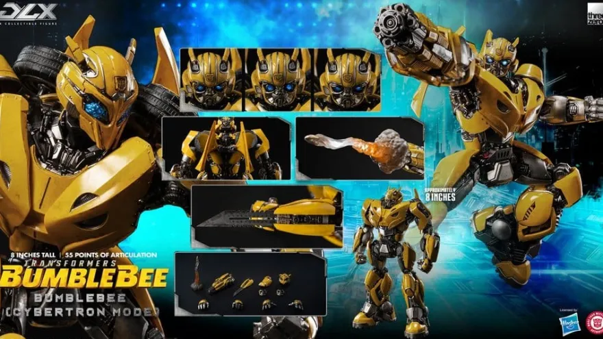 Transformers: Bumblebee DLX Actionfigur Bumblebee (Cybertron Mode) 20 cm