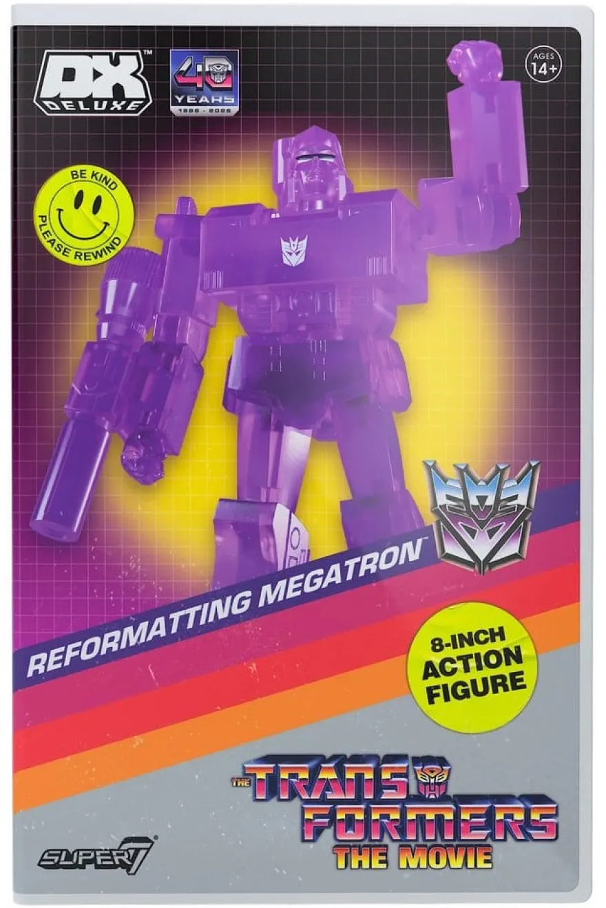 Transformers Deluxe Actionfigur Wave 02 Reformatting Megatron (VHS, The Movie)