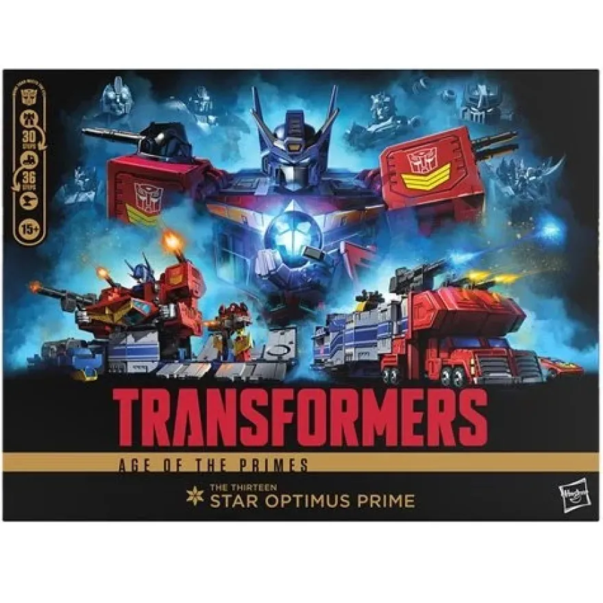 Transformers Generations Age of the Primes Titan Star Optimus Prime