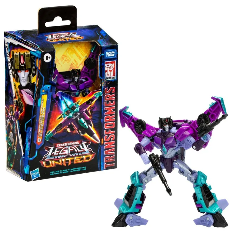 Transformers Generations Legacy United Deluxe Class Actionfigur Cyberverse Universe Slipstream 14 cm